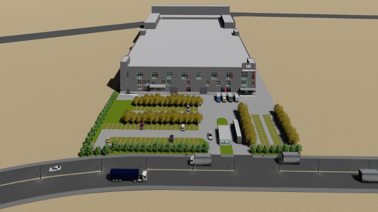 美喆國際台南科技工業區工業廠房新建工程